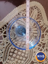 2 seturi pahare cu picior din cristal made in RSR vintage - 8