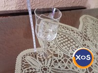 Set 33 de pahare cu picior din sticlă made in RSR vintage - 5