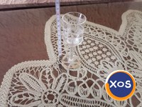 Set 33 de pahare cu picior din sticlă made in RSR vintage - 7