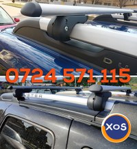 Bare transversale portbagaj cu cheie - Aluminiu - 120 cm - max. 90 kg - 4