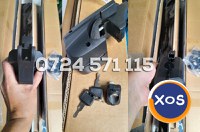 Bare transversale portbagaj cu cheie - ALUMINIU - 120 cm - max 90 kg - 5