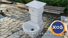 Cișmea apă curentă, din beton, model C1.