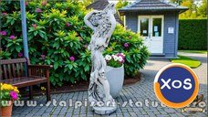 Statuetă Venus, cu părul lung, model S71.