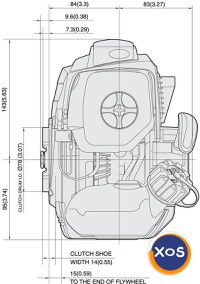Vand motor Kawasaki TJ35E - benzina - 3