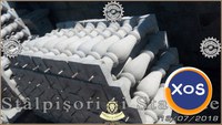 Stâlpișori, baluștri, popici, mosoare, din beton, model B1. - 1