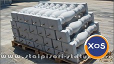 Stâlpișori, baluștri, popici, mosoare, din beton, model B1.