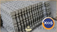 Stâlpișori, baluștri, popici, mosoare, din beton, model B4. - 5