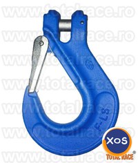 Carlig clevis cu montaj direct pe lant si siguranta grad 100 - 5