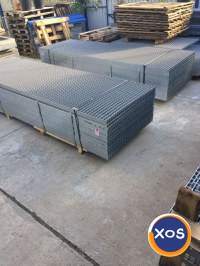 CLEMA DUBLĂ pentru fixarea grătarelor metalice zincate industriale - 6