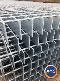 CLEMA DUBLĂ pentru fixarea grătarelor metalice zincate industriale - 5