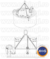 Cleste reglabil pentru ridicare camine beton model   BTG 50-180mm   07 - 3