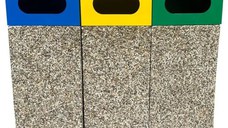 Cosuri de gunoi stradale din beton