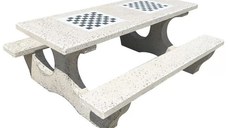 Set mese cu banci sau scaune din beton/ marmura