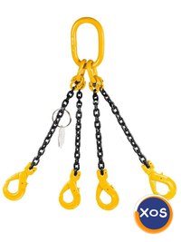 Sistem de ridicare din lant cu 2 brate cu carlige cu autoblocare - 5