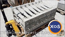 Stâlpișori, baluștri, popici, mosoare, din beton, model B13.