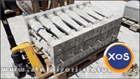 Stâlpișori, baluștri, popici, mosoare, din beton, model B13. - 1