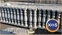 Stâlpișori, baluștri, popici, mosoare, din beton, model B2. - 4
