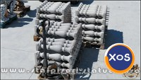 Stâlpișori, baluștri, popici, mosoare, din beton, model B2. - 4