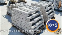 Stâlpișori, baluștri, popici, mosoare, din beton, model B2. - 2