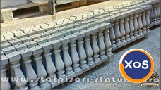 Stâlpișori, baluștri, popici, mosoare, din beton, model B8.