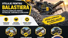 Utilaje si Piese de Schimb pentru Balastiere, Statii de Betoane