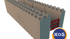 Cofraje termoizolante (gen AMVIC ) pentru constructii case