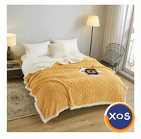 🔥 Pături pufoase cu blăniță – Căldură și confort pentru casa ta! 🔥 - 6