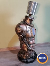 Lampă manechin stil mecanic-industrial,steampunk,vintage - 2