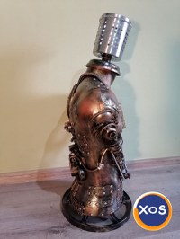 Lampă manechin stil mecanic-industrial,steampunk,vintage - 3