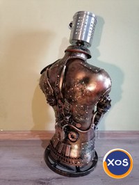 Lampă manechin stil mecanic-industrial,steampunk,vintage - 4