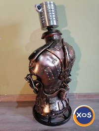 Lampă manechin stil mecanic-industrial,steampunk,vintage - 6