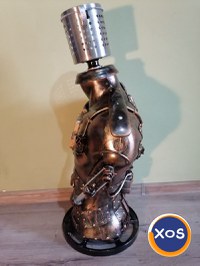 Lampă manechin stil mecanic-industrial,steampunk,vintage - 7