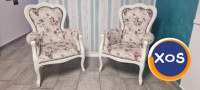 2 Scaune Boem Elegant Vintage - 1