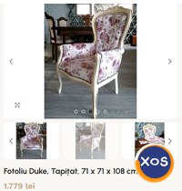 2 Scaune Boem Elegant Vintage - 6