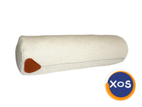Perna multifunctionala cilindrica 100% tesatura microfibra de canepa - 5