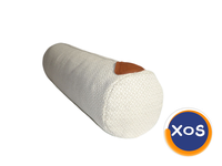 Perna multifunctionala cilindrica 100% tesatura microfibra de canepa - 1