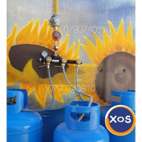 Kit complet 2,3,4 butelii GPL 50L/80L+accesorii pentru centrale - 1