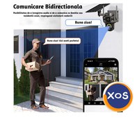 Cameră de supraveghere 4G cu panou solar - 4