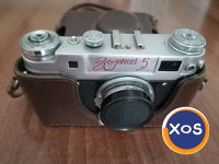 Aparat foto clasic cu film Zorki 5 pentru colectionari - 4