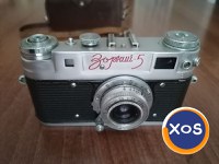 Aparat foto clasic cu film Zorki 5 pentru colectionari - 6