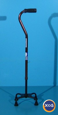 Baston din aluminiu cu 4 picioare - 1