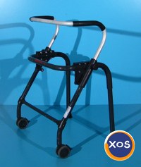 Cadru pentru mers din aluminiu cu 2 roti  Rebotec - 1