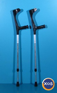 Carje cu sprijin pe antebrat aluminiu - 1