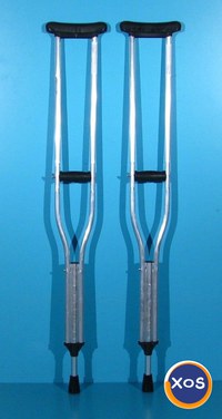 Carje cu sprijin subaxilar L aluminiu - 2