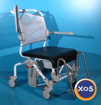Scaun pentru WC si baie din aluminiu - Etac - 4