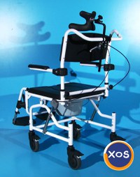 Scaun pentru WC si baie din aluminiu  Mobilex - 10