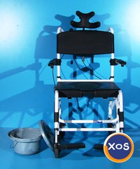 Scaun pentru WC si baie din aluminiu  Mobilex - 5