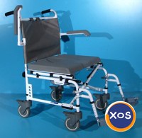 Scaun pliabil pentru WC si baie din aluminiu Drive - 4