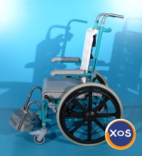 Scaun WC cu rotile din aluminiu Thomashilfen - 10