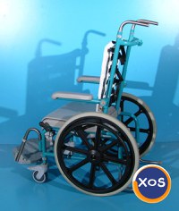 Scaun WC cu rotile din aluminiu Thomashilfen - 9